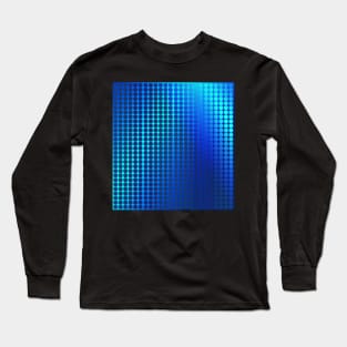 Dots blue green Long Sleeve T-Shirt